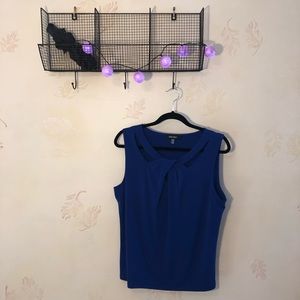 💙blue Nine West blouse business casual